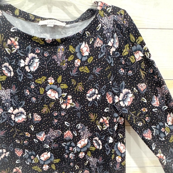 Ann Taylor loft floral meadow swing dress ❤️ - Picture 5 of 9